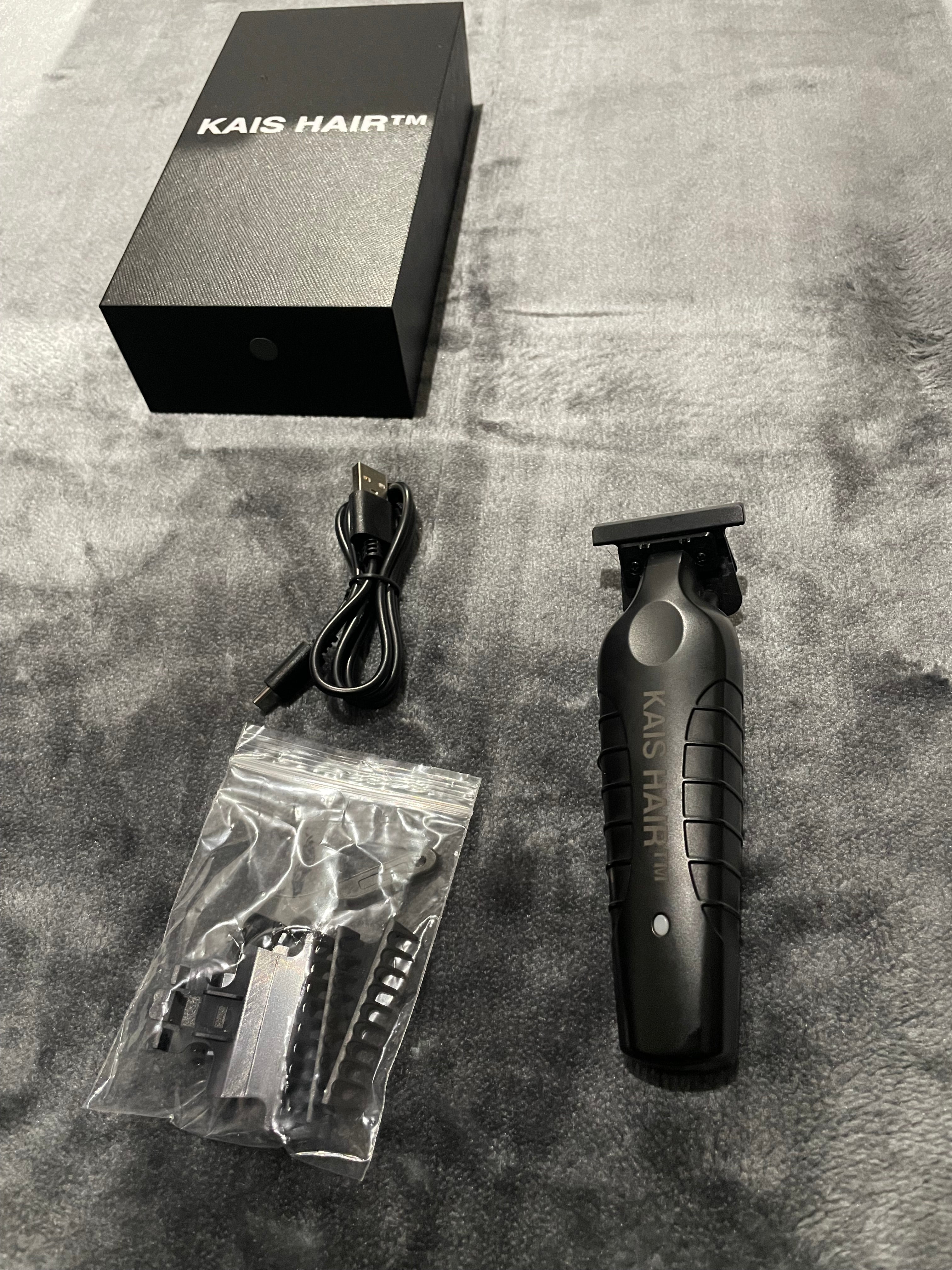 Tondeuse de Précision Professionnelle KAIS HAIR™ – Lames Metallurgy & Puissance Pro